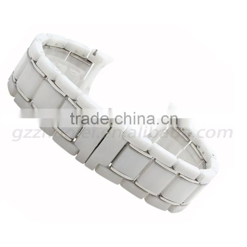Classic Buckle ceramic Watchband 24mm watch bracelet