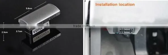 Silver color and easy installation Car auto OBD window closer for chevrolet cruze