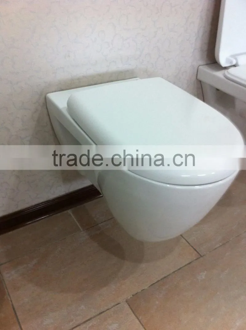 sanitary ware one-piece wall-hung toilet seat for bedroom