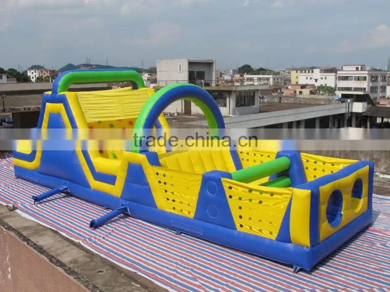 inflatable obstacle for kids and adults , western obstacle course