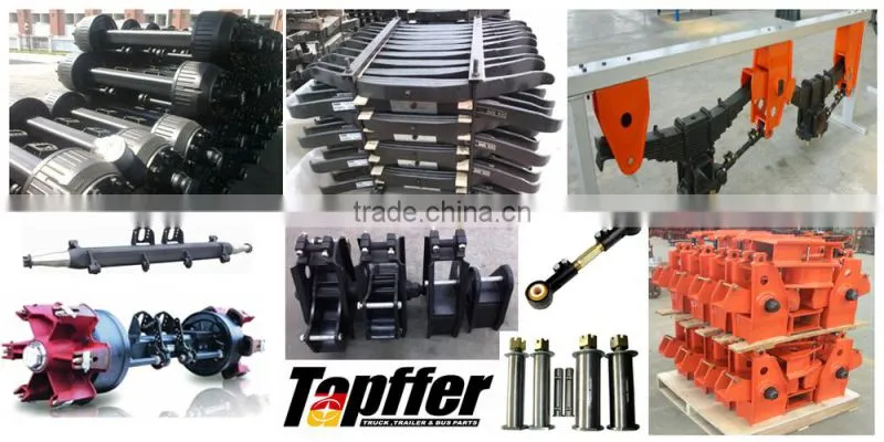 Landing gear for trailer parts