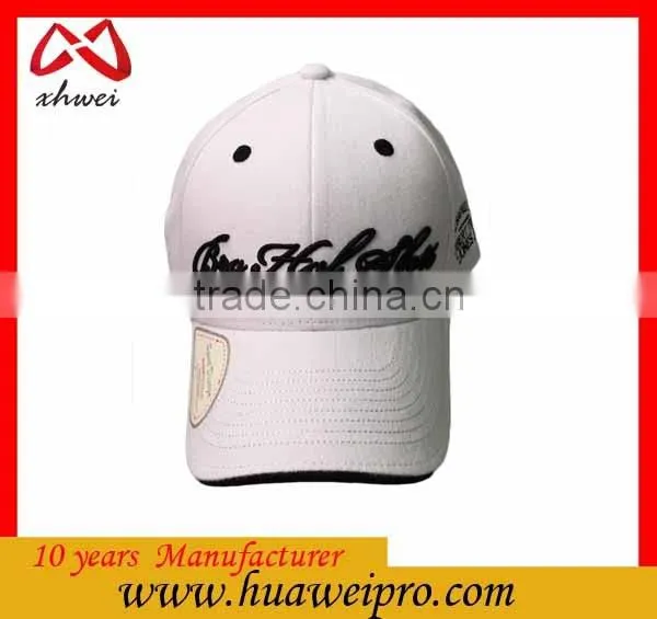Newest design high quality baseball cap with customized color