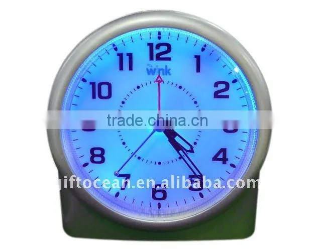 analog silence smart light clock, smartlite table clarm clock
