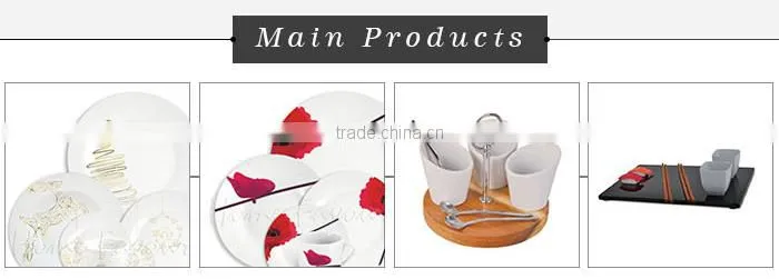 Top Manufacturer TUV Certified Best Square Shape Dinner Plates