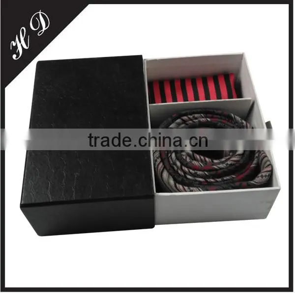 Hiqh Quality Necktie And Handkerchief Gift Box