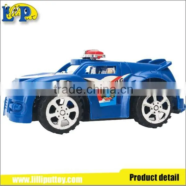 Hot selling plastic cute police toy car for kids