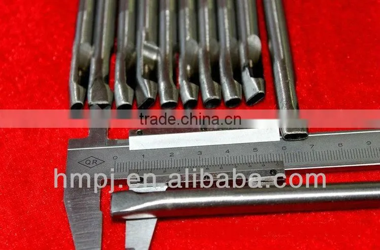 high quality 8mm diameter flat hole pin puncher for leather belt