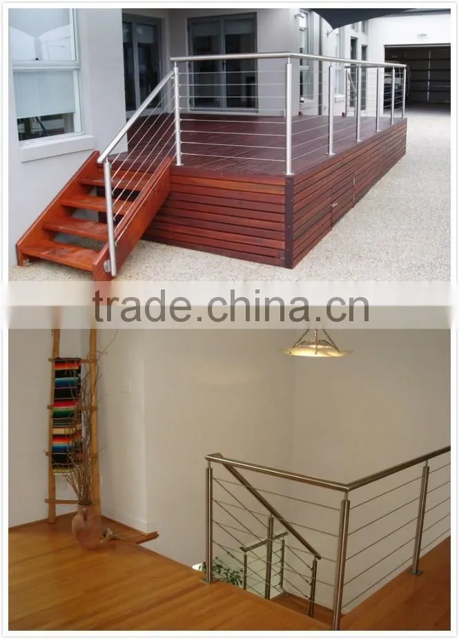 cable wire rope railing stainless steel railings balcony railing designs