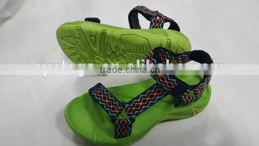 Wholesale famous top sale new model fashion wedges sandal shoes for 2014