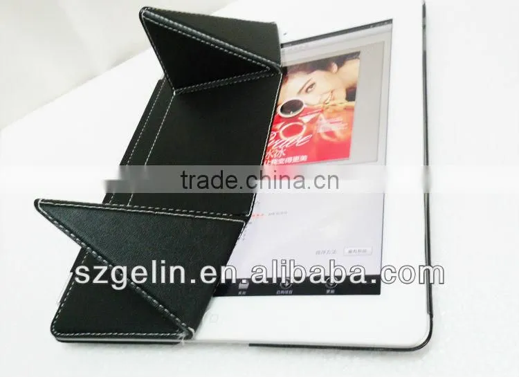 protective pu leather case for apple ipad 2
