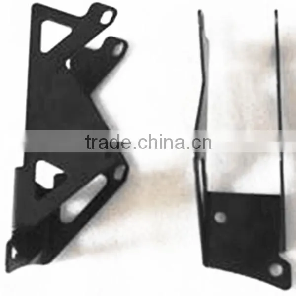 Pair Jeep Wrangler 07-14 JK Windshield A-Pillar Mounting Brackets For Dual Light