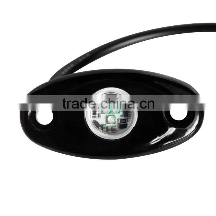 New Rock lights 2 inch Led Tail Dome Light Multifunction Rigid Led Side Marker Lamp Rock Light