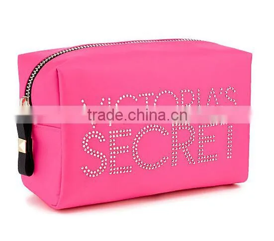 Brazil high end ladies travel cosmetic bag/makeup bags