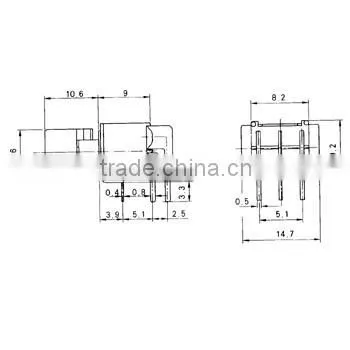 big head toggle switch cap