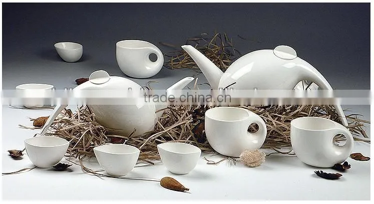 new model 15pcs 17pcs fine porcelain ceramic crockery cup mug saucer tea coffee set