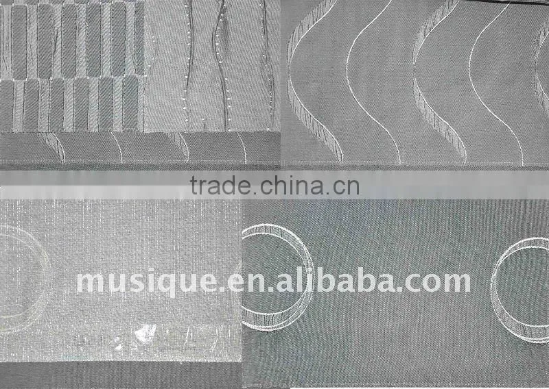 100% polyester Jacquard Curtain(MJF1164)