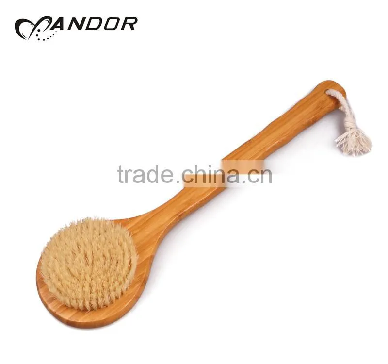 Hot&new natural bristle bath body brush