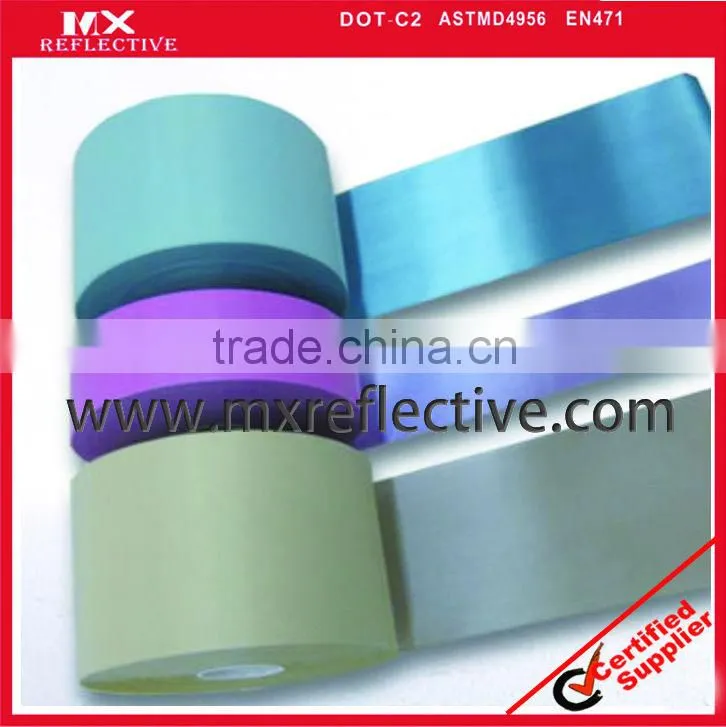 Spandex elastic reflective fabric
