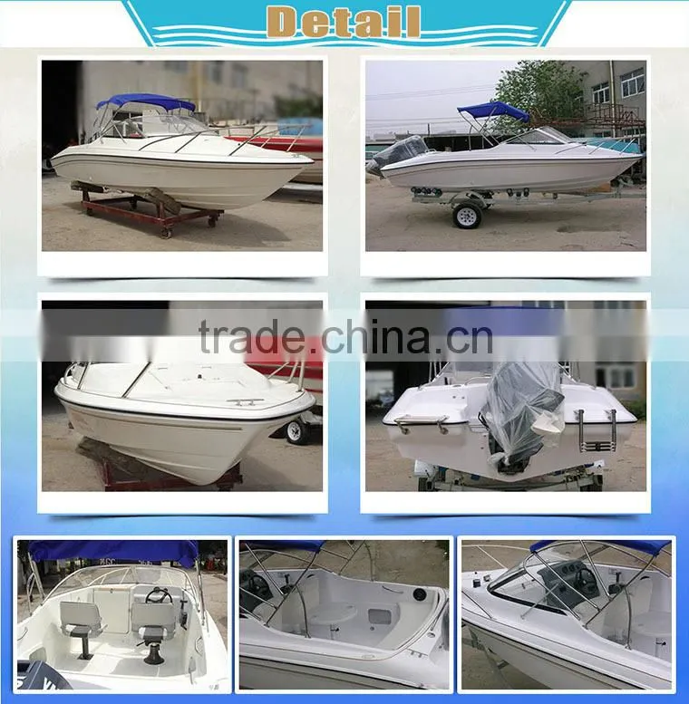 2015 Center console fiberglass boat UF18
