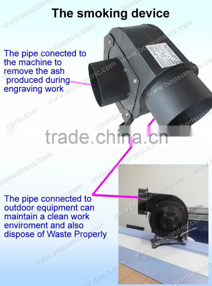2015 hot sale high precision BS 4060 3d crystal laser engraving machine price is good