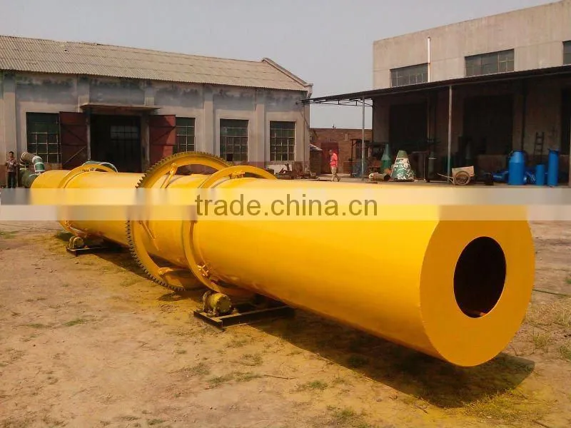 High capacity wood dust drum dryer in Gongyi