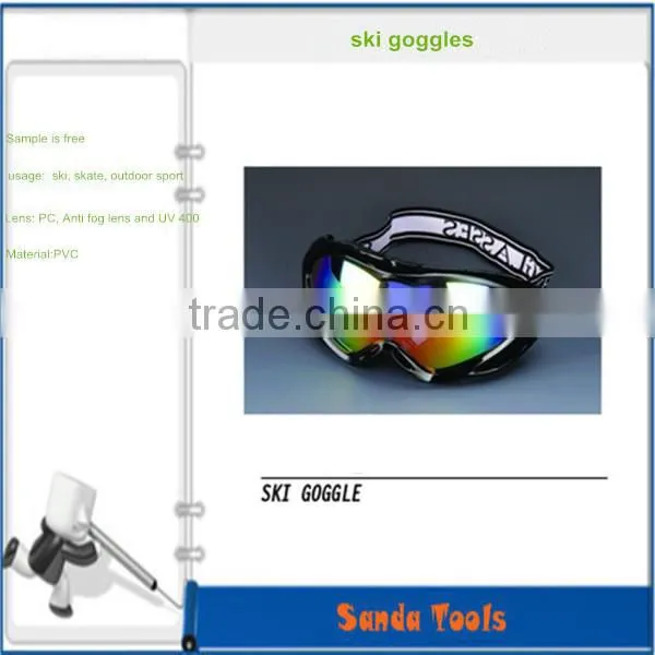 pc racing ski goggles with cheap price