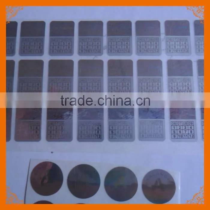 authenticity hologram security sticker maker