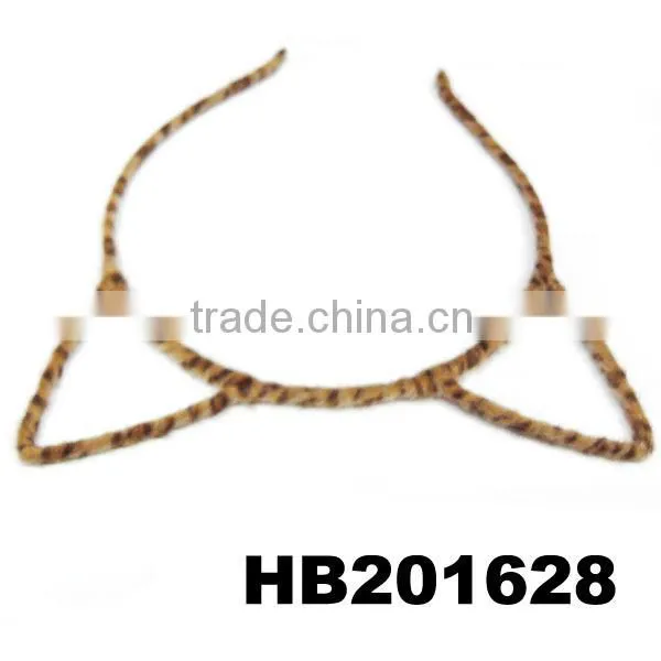 black animal reindeer antler metal headband for kids