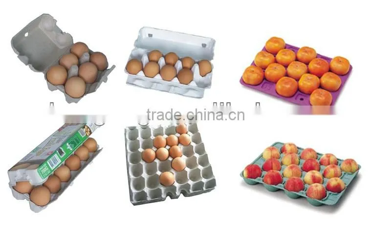 semi automatic small molded pulp tray making machine