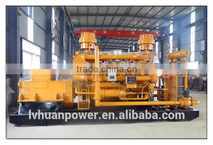 190 series gas genset 500kw lpg generator/ natural gas generator