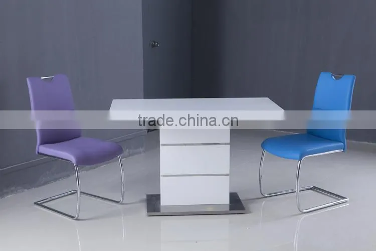 Hot Sell White High Gloss Dining Table