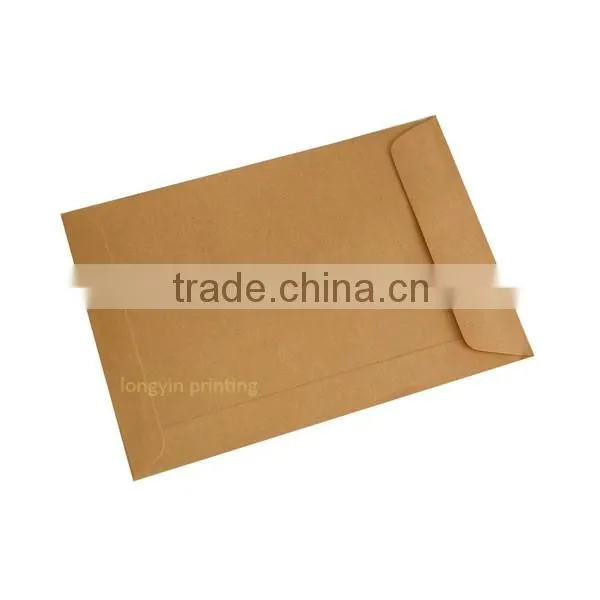 Good quality kraft paper envelope, file bag, envelope printing