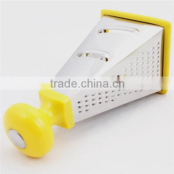 Manual stainless steel cheese shredder grater