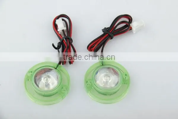 2W Strobe Lamp Motorcycle Led 12V DC Led Motorcycle Decorates Light for Electric Bicycle