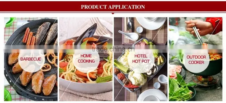 Portable Gas BBQ Grill with Aluminum-alloy body for camping use