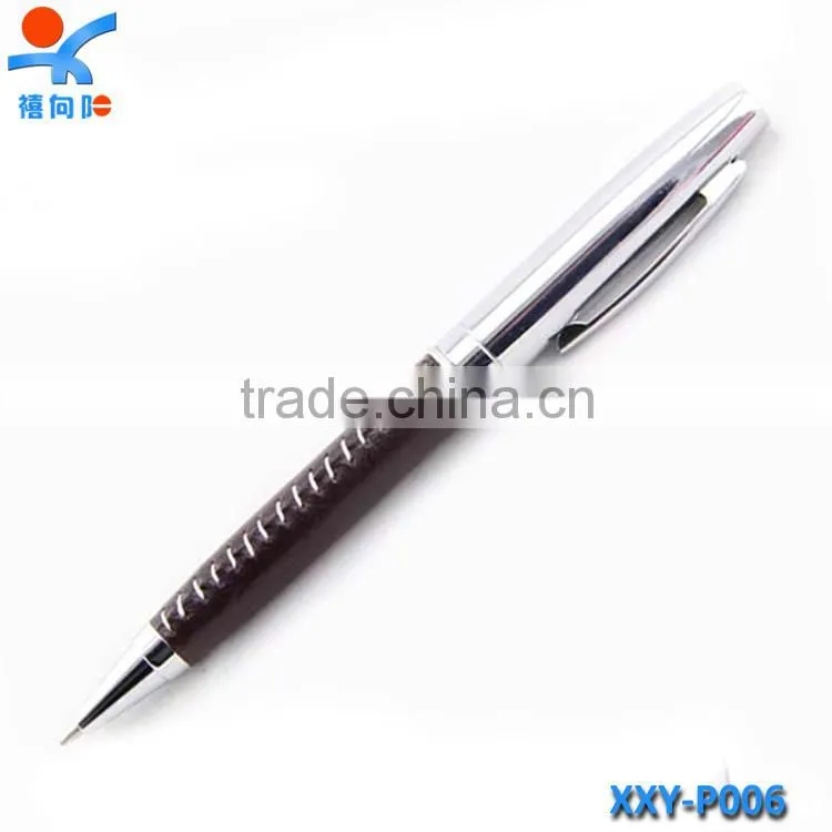Promotional Fashionale metal leather pen