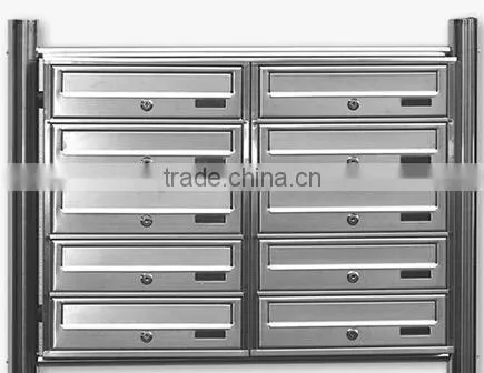 Standbriefkasten Briefkasten Anlage System Mailbox Postkasten Apartment outdoor mailbox