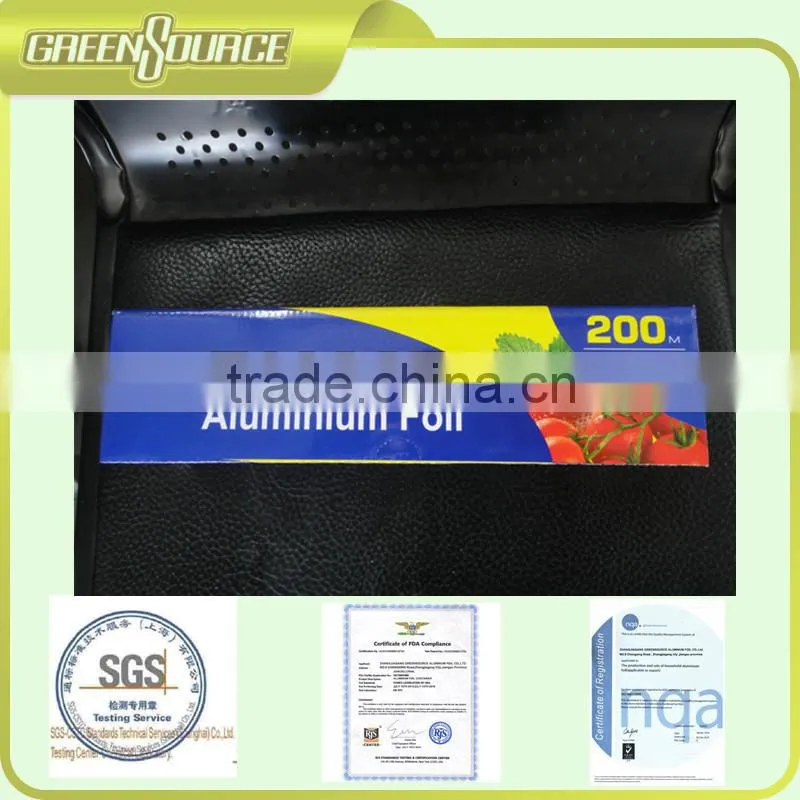 large rolls of aluminum foil