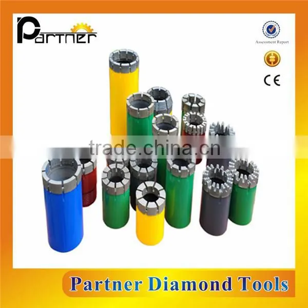 Long working life 10mm NQ diamond center drill bit for grand drill