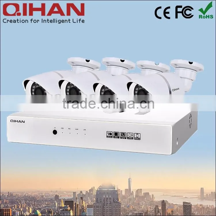 1080P HD display 4CH CCTV surveillance systems