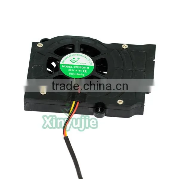 High quality CPU fan radiator cooling fan XD-001 solar powered ventilation fan