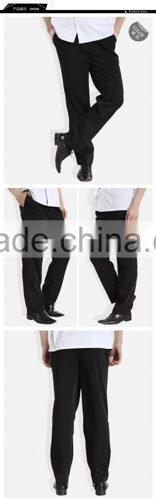 chef kitchen uniform fabric chef pants