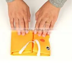 polyester fabric tote bag, foldable bag