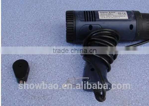 Anti-theft pull box / cable retractor / recoiler / security tether