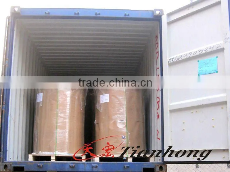 Thickness 0.35mm Plain aluminum tape for power cable