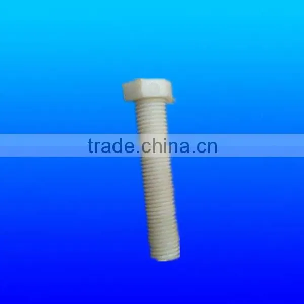 Plastic screw and nut