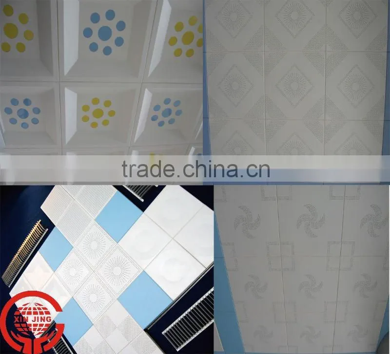 Aluminum suspended Square Ceilings plate