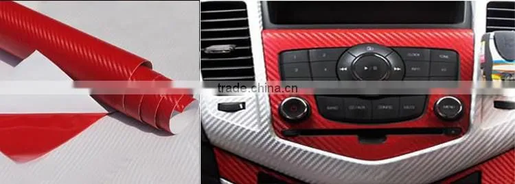 New style 3d carbon fiber car wrap