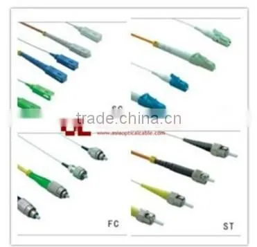 St/upc-fc/upc simplex singlemode fiber optic patch cord