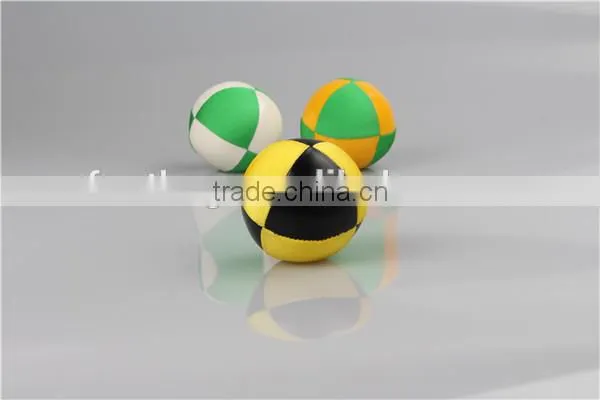 cheap mini PVC/PU customize high quality hacky sack juggling ball promotion gift for kids play sand filled balls